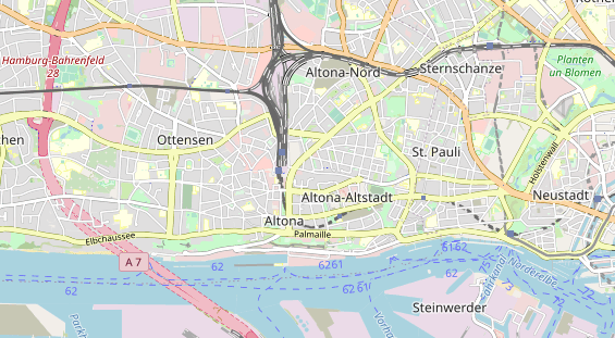 Restaurant auf Karte