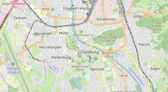 Restaurant auf Karte