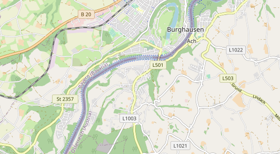 Restaurant auf Karte