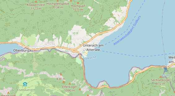 Restaurant auf Karte