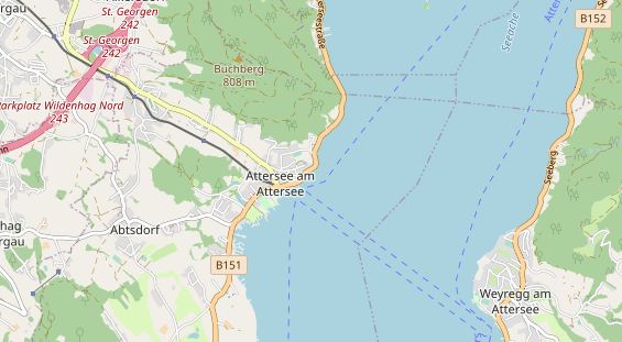 Restaurant auf Karte