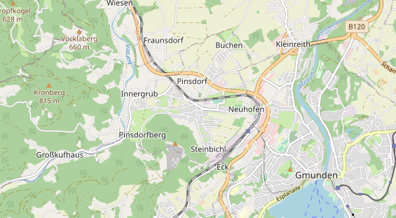 Restaurant auf Karte