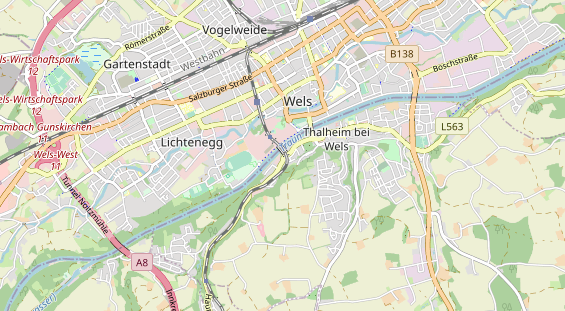 Restaurant auf Karte