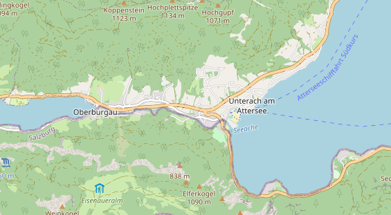 Restaurant auf Karte