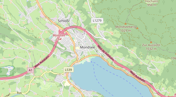 Restaurant auf Karte