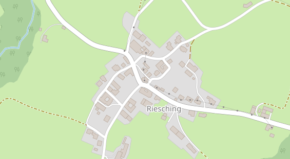 Restaurant auf Karte