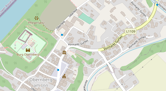 Restaurant auf Karte