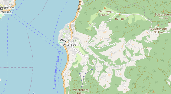 Restaurant auf Karte