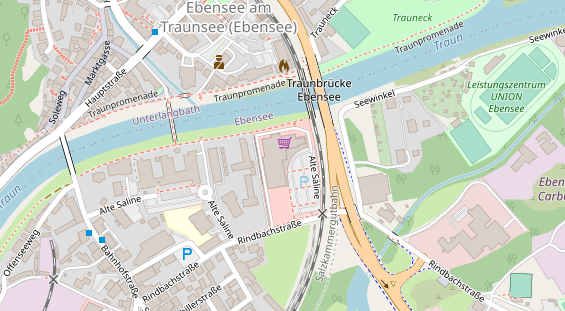 Restaurant auf Karte