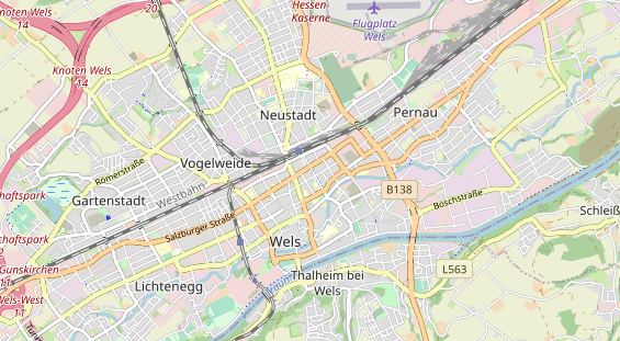 Restaurant auf Karte