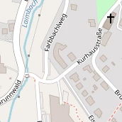 Restaurant auf Karte
