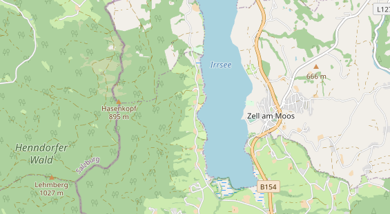 Restaurant auf Karte