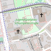 Restaurant auf Karte
