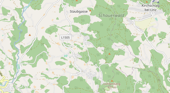 Restaurant auf Karte