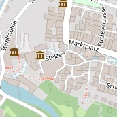 Restaurant auf Karte