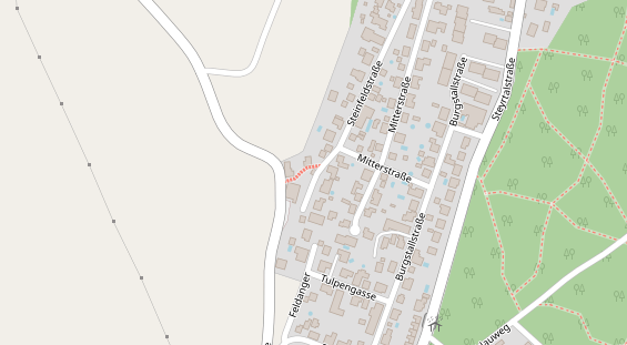 Restaurant auf Karte