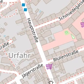 Restaurant auf Karte