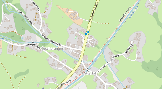 Restaurant auf Karte