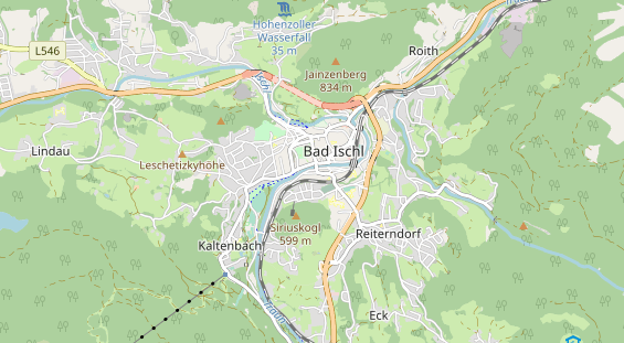 Restaurant auf Karte