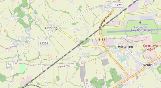 Restaurant auf Karte