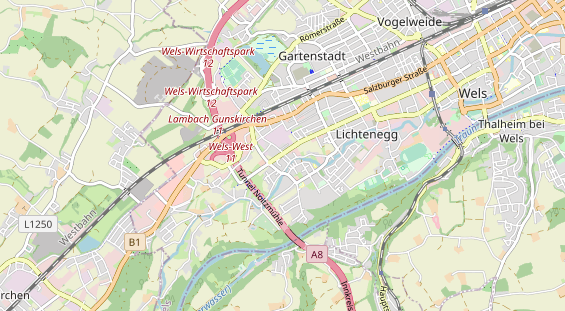 Restaurant auf Karte