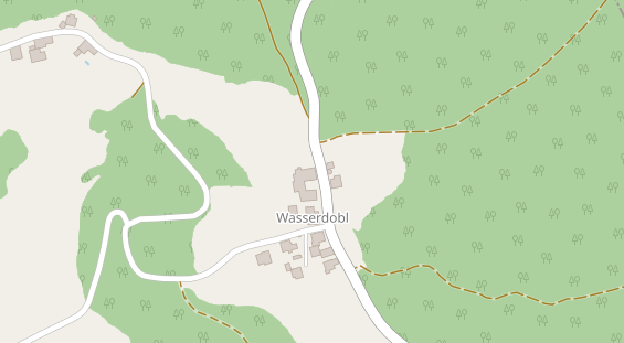 Restaurant auf Karte