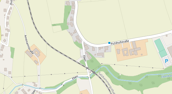 Restaurant auf Karte