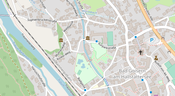 Restaurant auf Karte