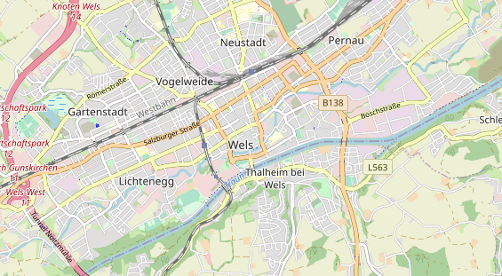 Restaurant auf Karte