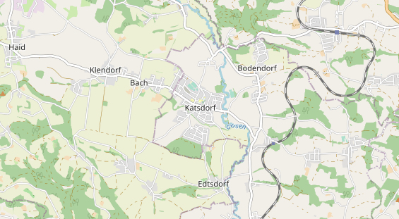 Restaurant auf Karte