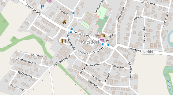 Restaurant auf Karte