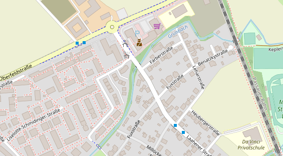 Restaurant auf Karte