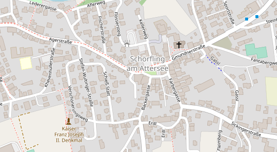 Restaurant auf Karte