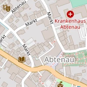 Restaurant auf Karte