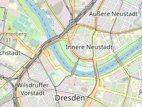 Restaurant auf Karte