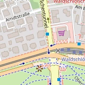 Restaurant auf Karte