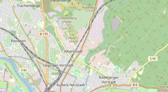 Restaurant auf Karte