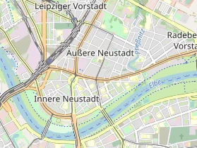Restaurant auf Karte