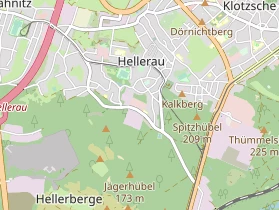 Restaurant auf Karte