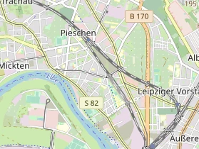 Restaurant auf Karte