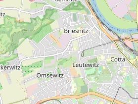 Restaurant auf Karte