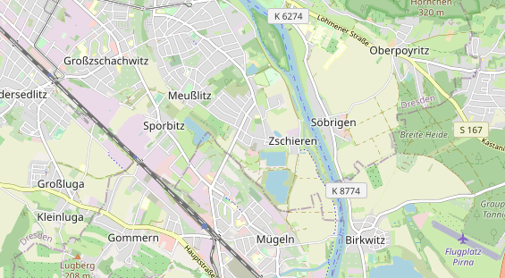 Restaurant auf Karte