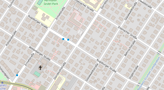 Restaurant auf Karte