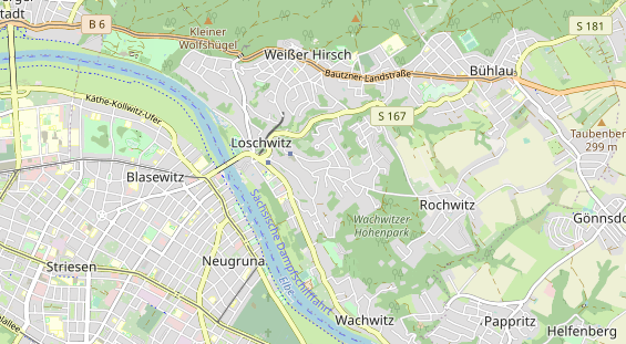 Restaurant auf Karte