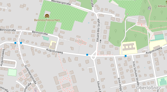 Restaurant auf Karte