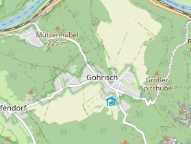 Restaurant auf Karte