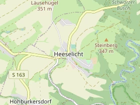 Restaurant auf Karte