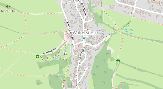 Restaurant auf Karte