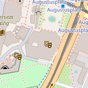 Restaurant auf Karte