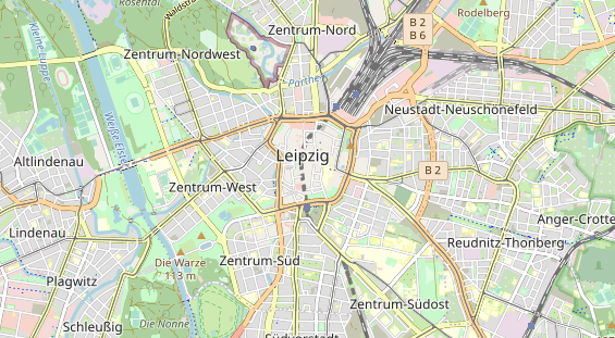 Restaurant auf Karte